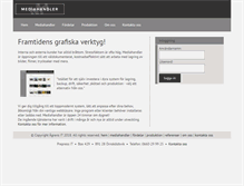 Tablet Screenshot of mediahandler.se
